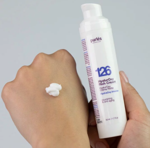 Purlés 126 HyalurOxy Rich Cream - odżywczy, intensywnie nawilżający krem dla skóry suchej, bardzo suchej i dojrzałej - 50 ml
