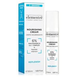 Elementre 6% Niacinamide & Hyaluronic Acid Nourishing Cream- Krem odżywczy