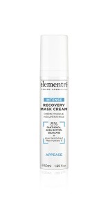 Elementre 8% Panthenol, Shea Butter,  Squalane  Recovery Mask Cream- Krem regenerująco-nawilżający