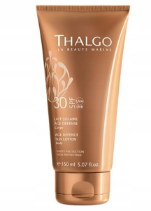 Thalgo Age Defence Sun Lotion SPF30 - przeciwzmarszczkowe mleczko do opalania - 150 ml