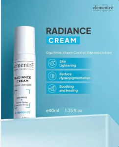 Elementre Radiance Cream- silnie rozjaśniający krem na przebarwienia