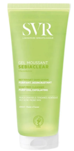 SVR Sebiaclear Gel Moussant- oczyszczający żel do mycia skóry trądzikowej i tłustej 200ml
