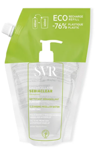 SVR Sebiaclear Eau Micellaire - woda micelarna do skóry trądzikowej refill 400 ml