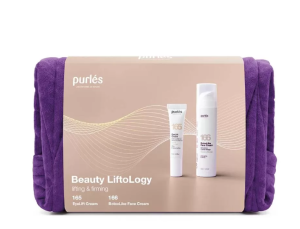 Purles Zestaw Beauty Liftology –luksusowy zestaw liftingujący 165 + 166 + Kosmetyczka