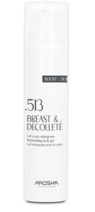 Arosha .513 Brest & Decollete – delikatny żel przeznaczony do walki ze zwiotczeniem oraz utratą jędrności biustu i dekoltu