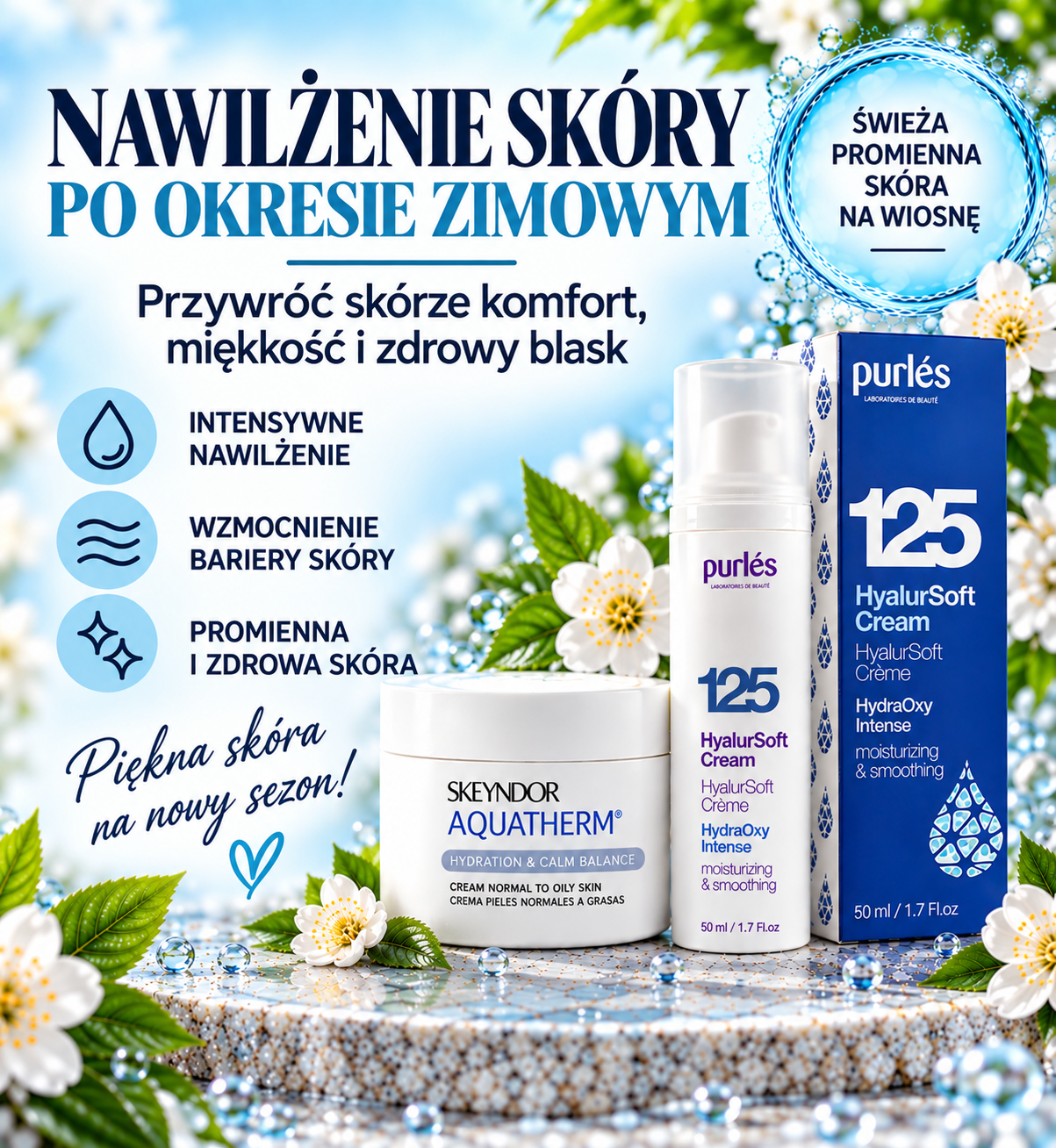 Nawilżenie Skóry Po Okresie Zimowym